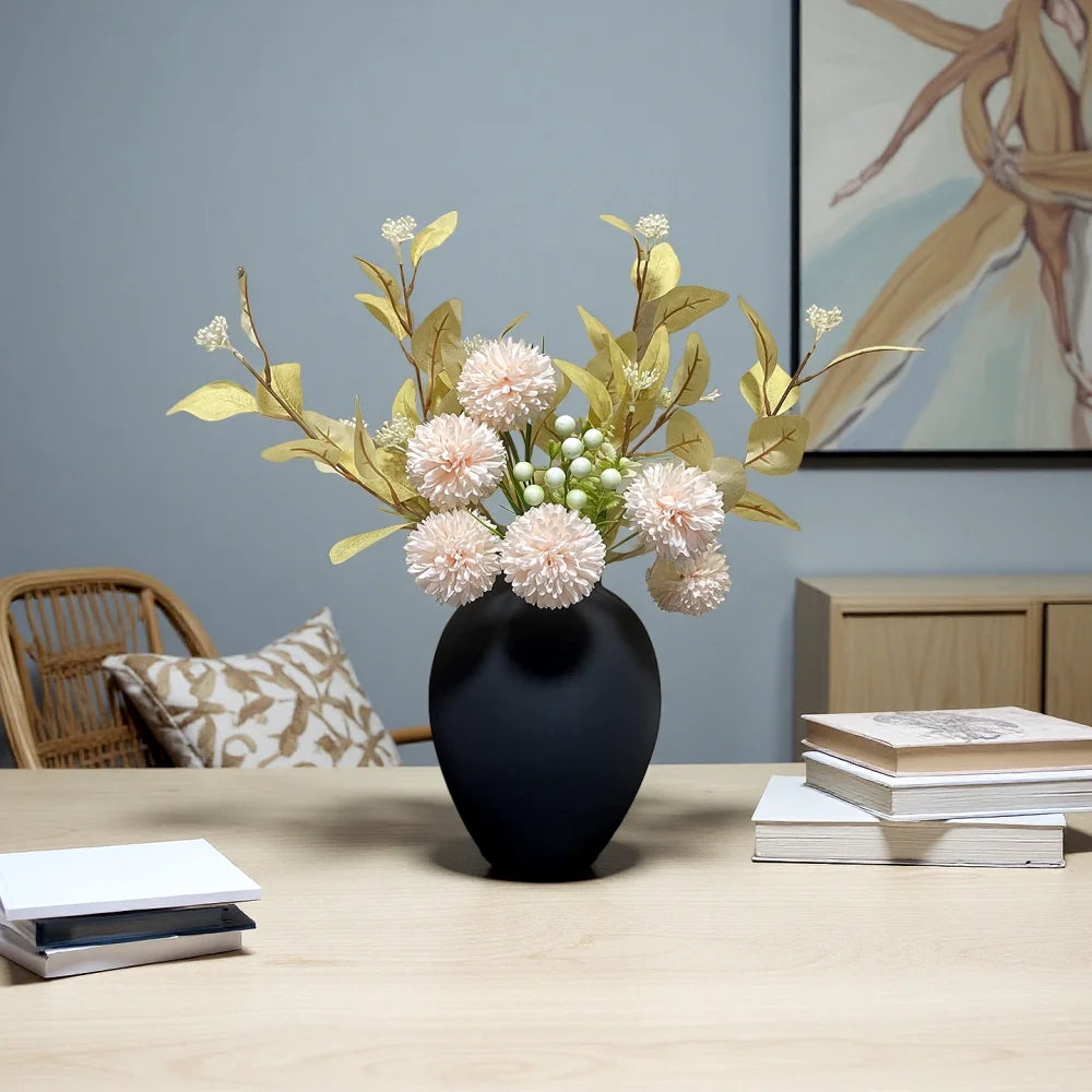 Steel Aura Vase by PurelyhomeDeco