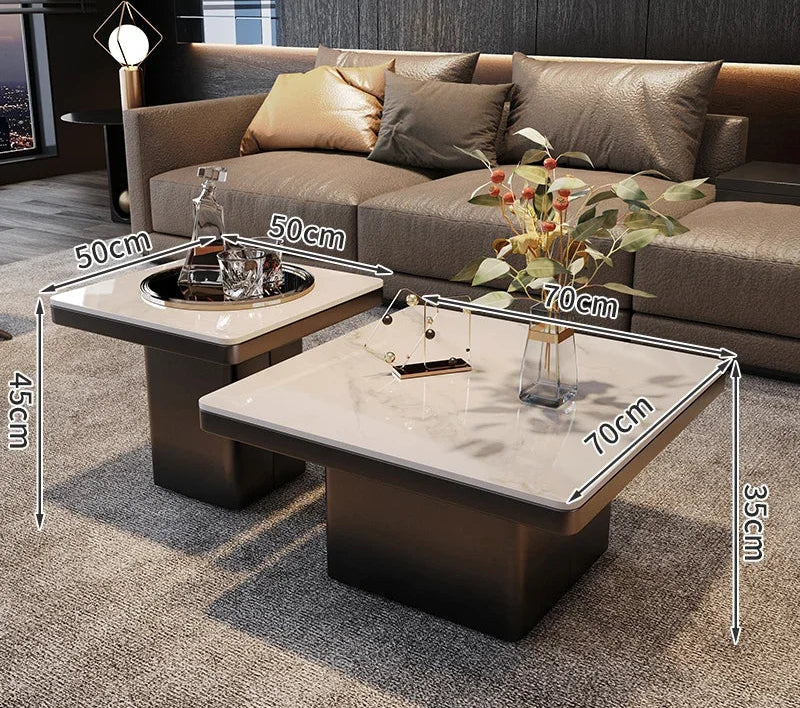 FIORENTINO AVANZA™ Marble Quadrate Table by PurelyhomeDeco