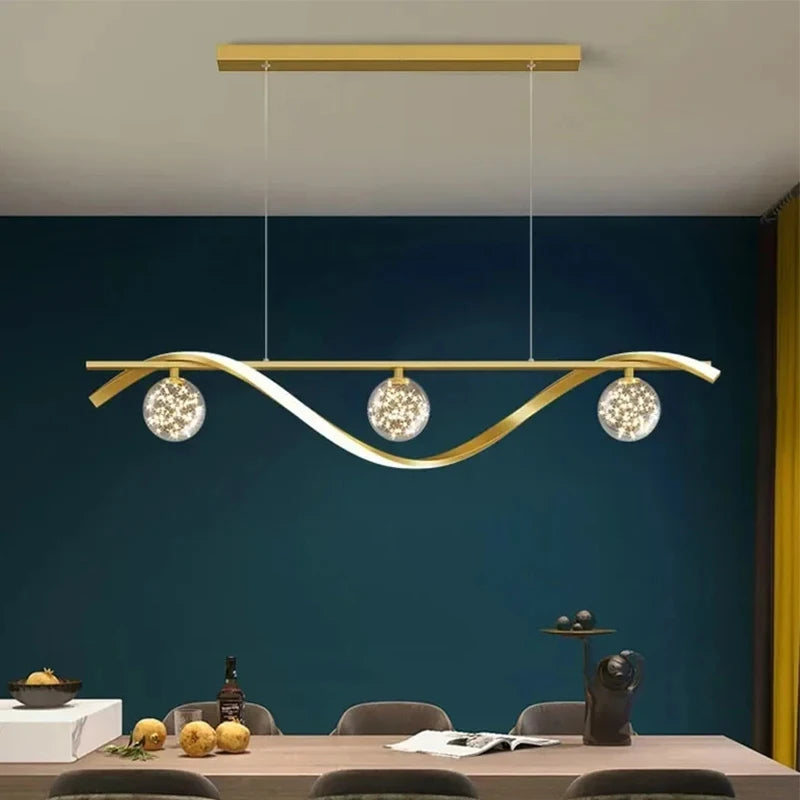 Pearl Drift Chandelier by PurelyhomeDeco