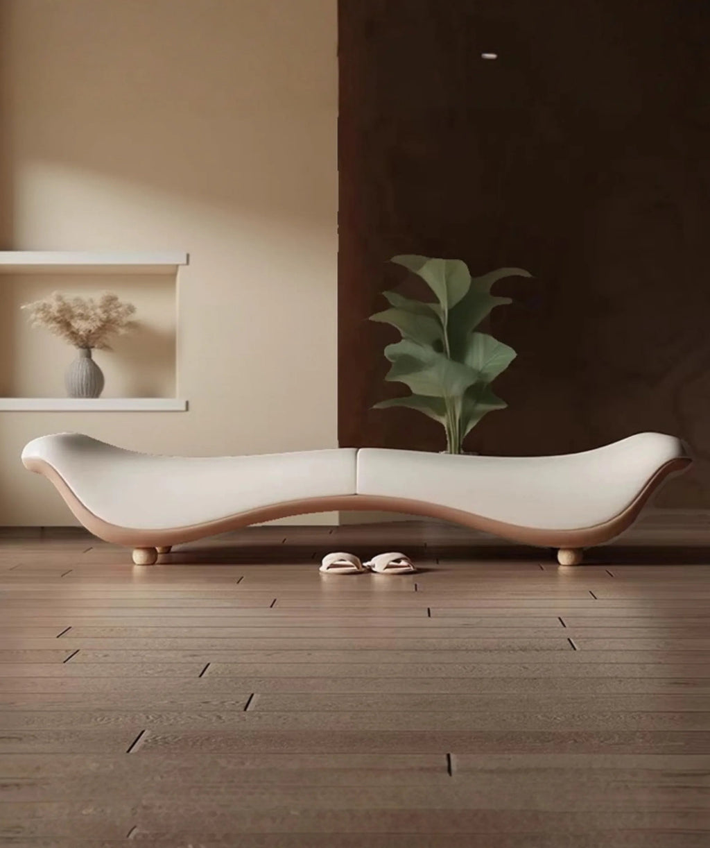 Lunéva™ Minimalist Long Bench – Modern Luxury Seating for Living Rooms, Bedrooms & Boutique Spaces by PurelyhomeDeco