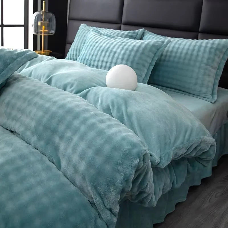 Arctic Plush Duvet by PurelyhomeDeco