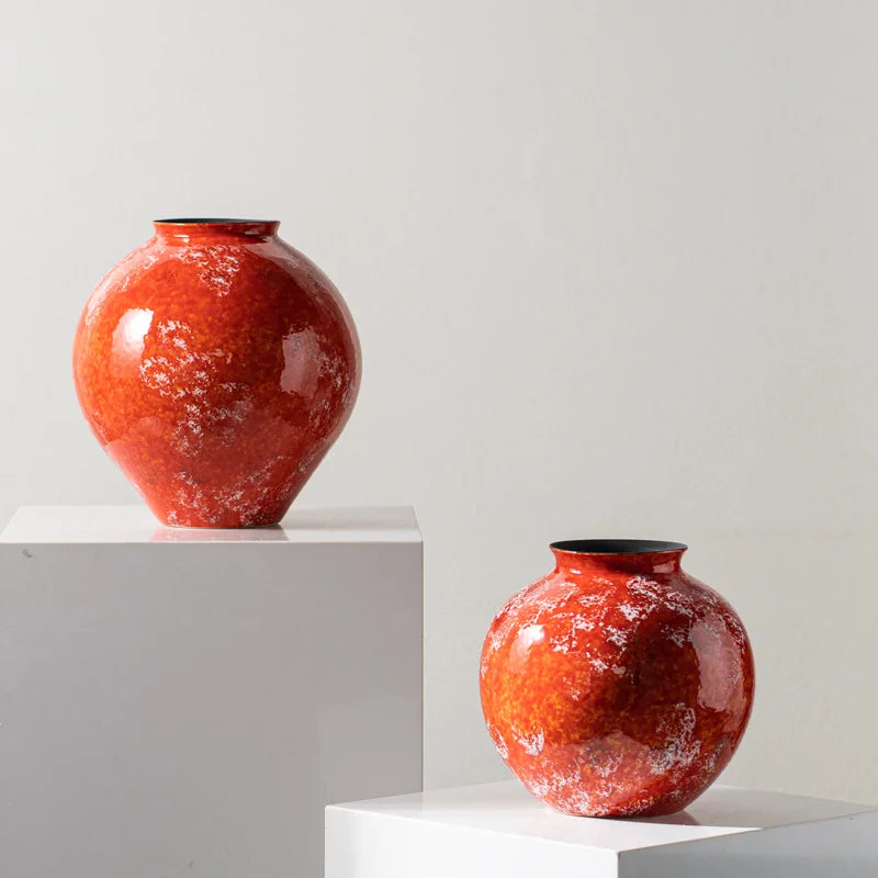 Crimson Fire Glaze by PurelyhomeDeco