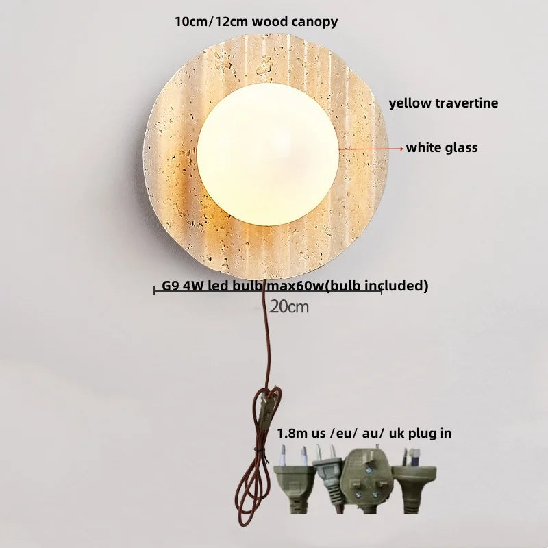 Solin Travertine Light by PurelyhomeDeco