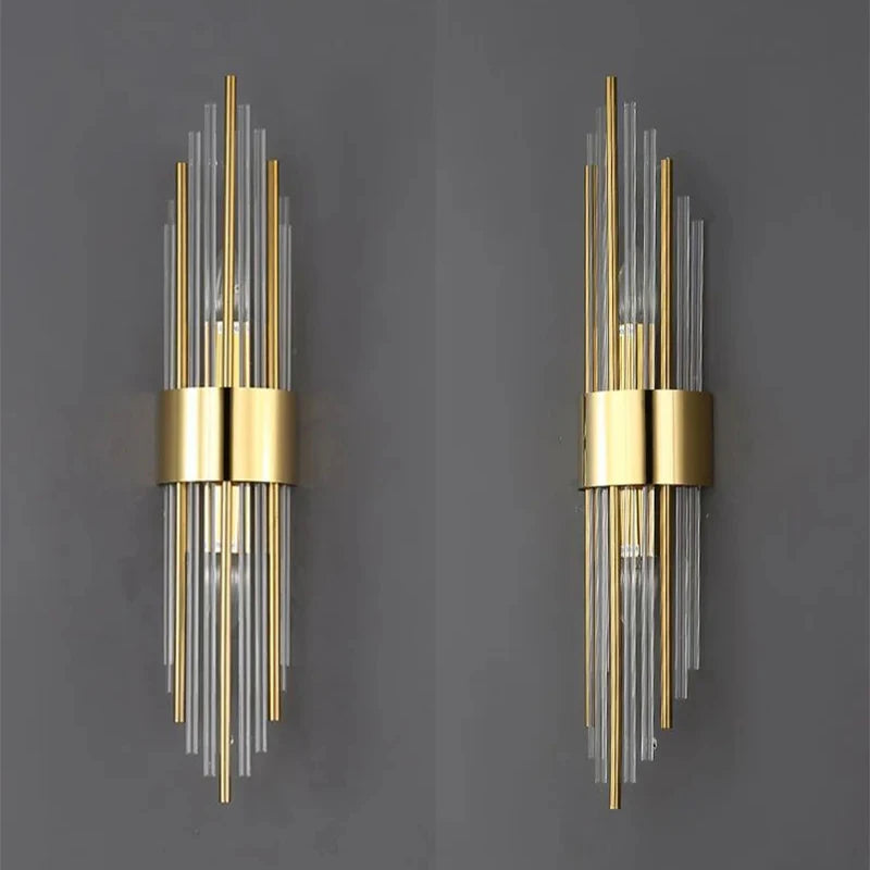 Radiant Axis Glass Sconce by PurelyhomeDeco