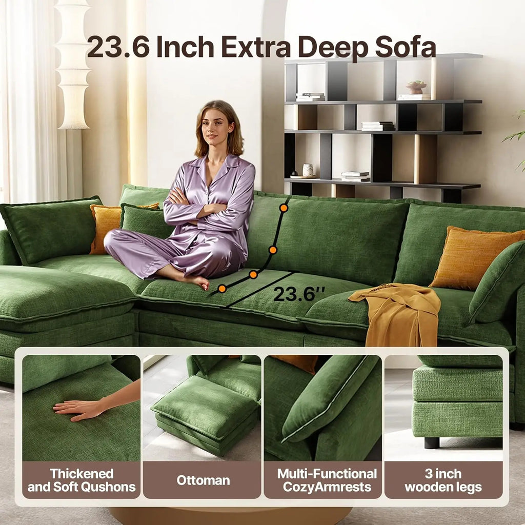 ANGLE VERDE™ Lounge by PurelyhomeDeco