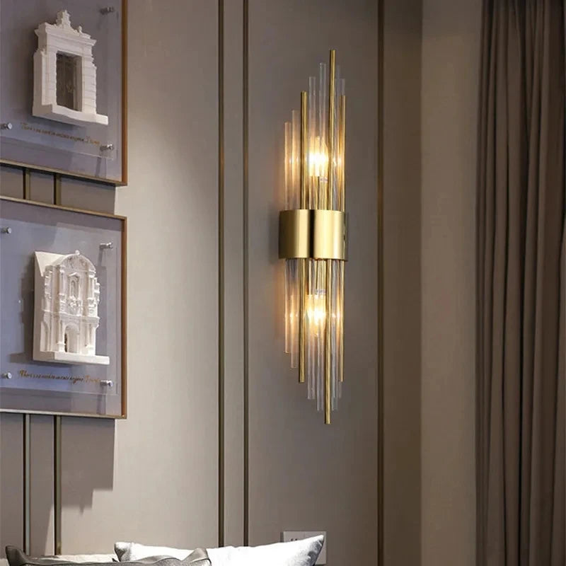 Radiant Axis Glass Sconce by PurelyhomeDeco