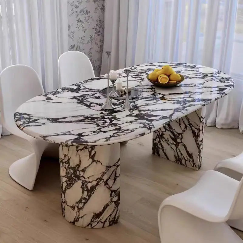Monolith High-Hardness Stone Dining Table by PurelyhomeDeco