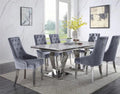 GRÉVÉRA™Grey Marble Dining Table Set by PurelyhomeDeco