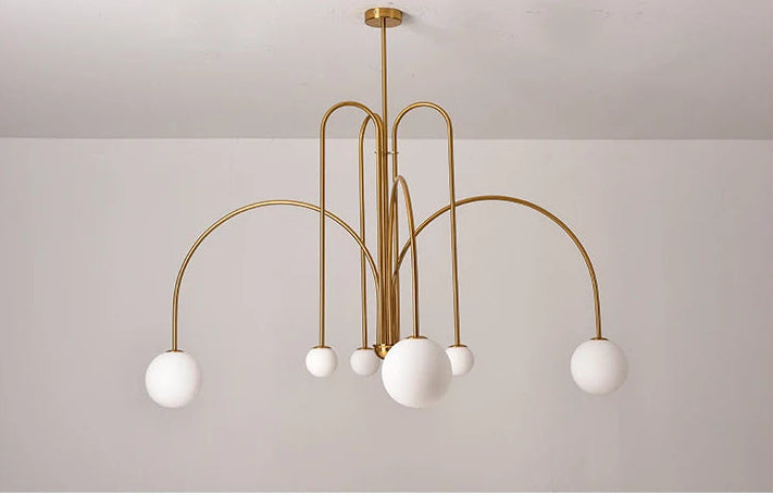 Linea Nordic Chandelier by PurelyhomeDeco
