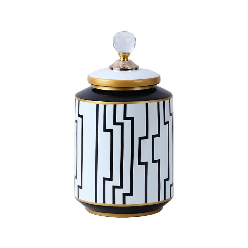 Regalis Checkmate Jar by PurelyhomeDeco