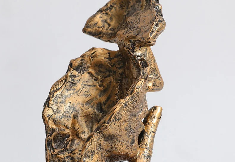 Echo of Silence Sculpture by PurelyhomeDeco