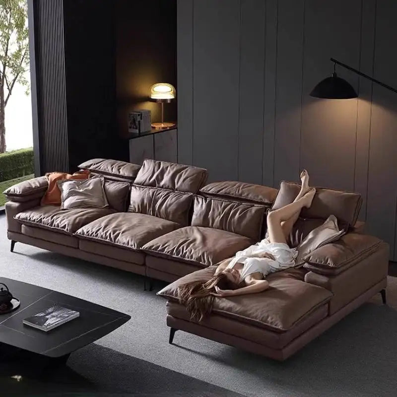 LussoForma™ — Italian Modern Fabric Sofa | Luxury Minimalist Living Room Sofa by PurelyhomeDeco