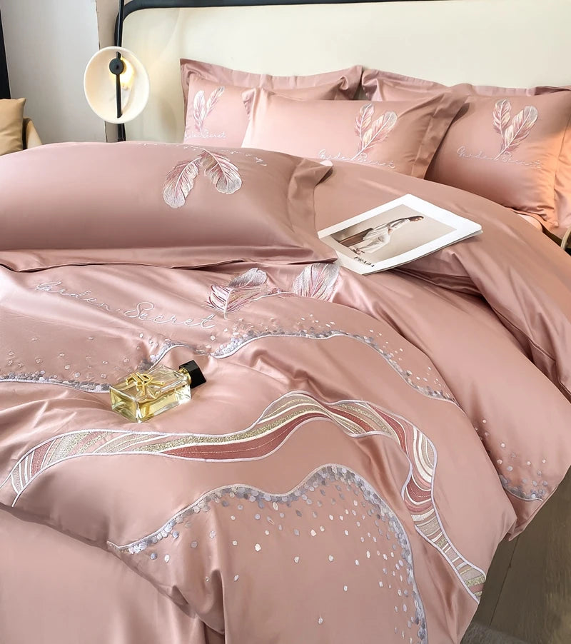SOLÈNE Cotton Embroidery Series by PurelyhomeDeco