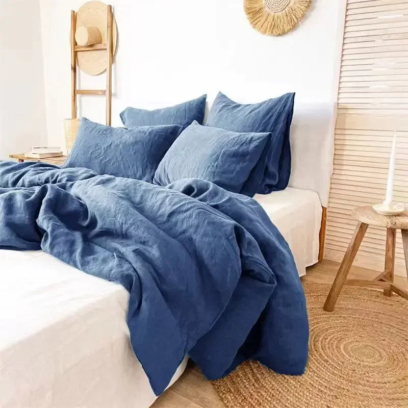 VELARÉ™ Natural French Linen Duvet Cover – Durable, Breathable, Luxury Home Textiles by PurelyhomeDeco