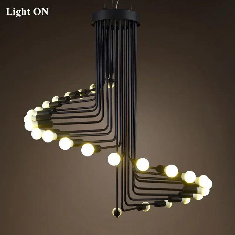 NoirSpira™ Nordic Chandelier by PurelyhomeDeco