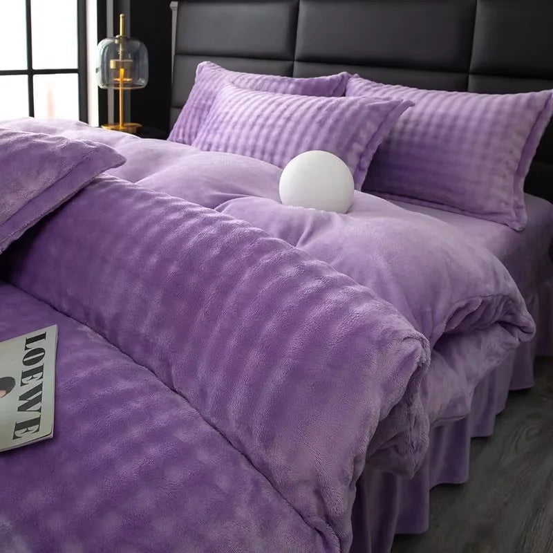 Arctic Plush Duvet by PurelyhomeDeco