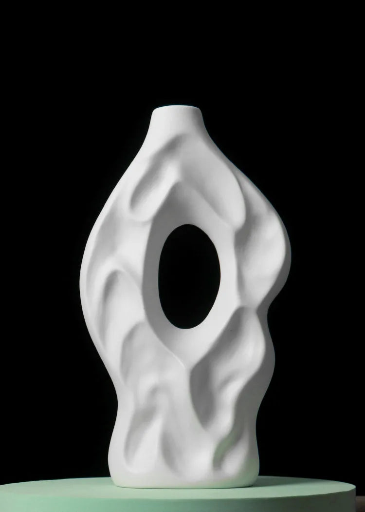 Silent Hollow Vase by PurelyhomeDeco