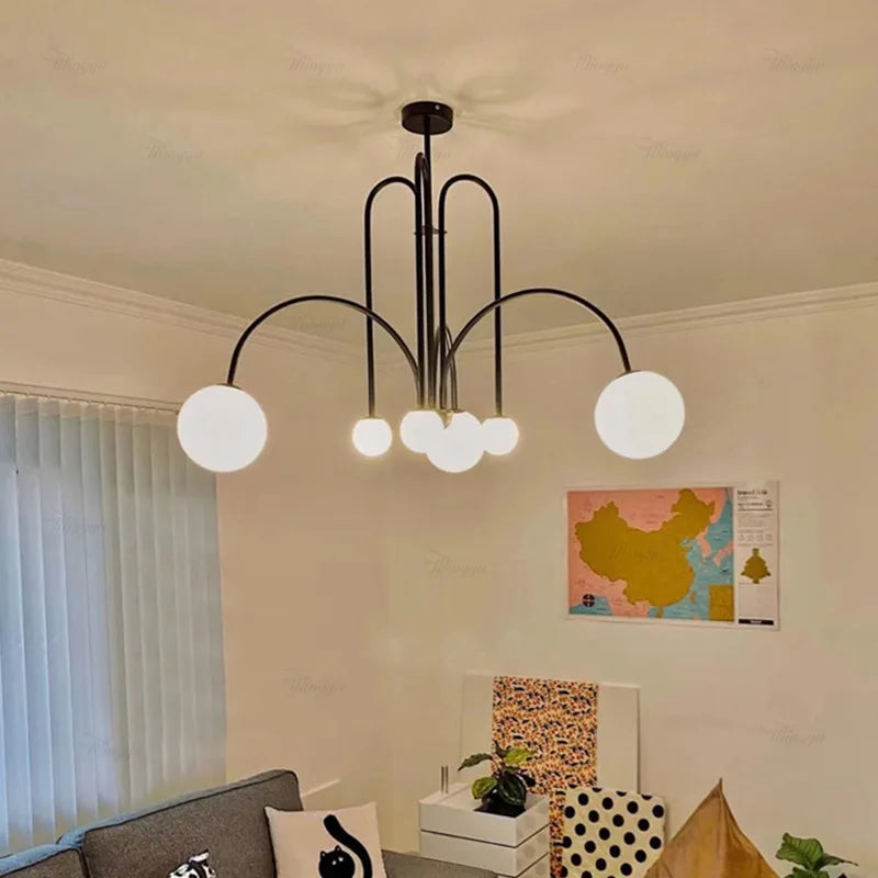 Linea Nordic Chandelier by PurelyhomeDeco