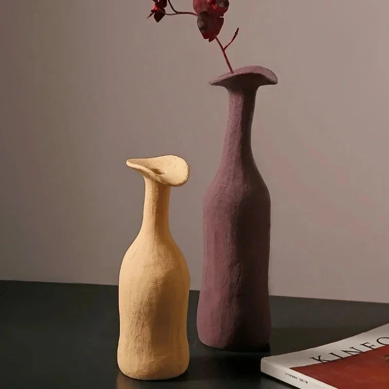 Morandi Still Vase by PurelyhomeDeco