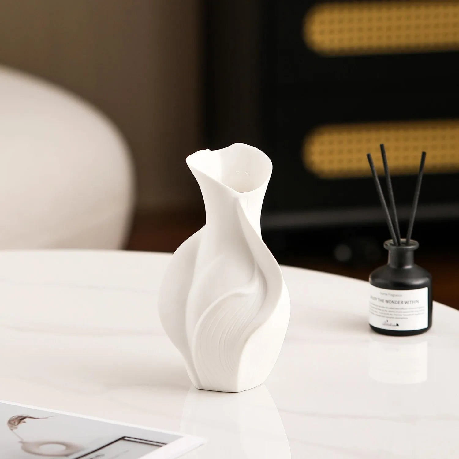 Ethereal Form Vase by PurelyhomeDeco