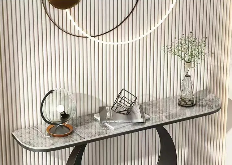KALYX Modern Slab Hallway Console by PurelyhomeDeco