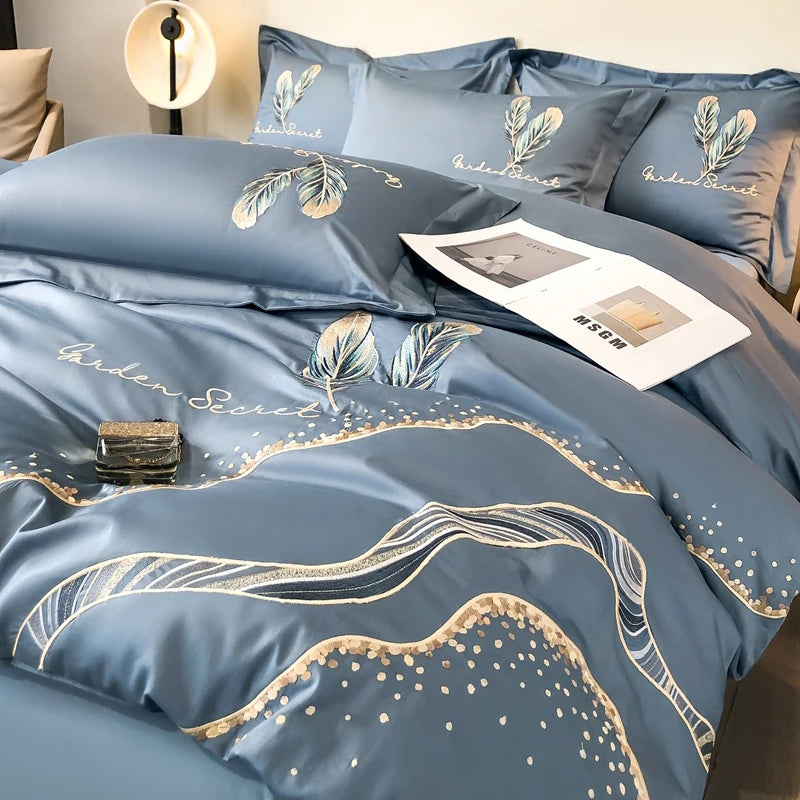 SOLÈNE Cotton Embroidery Series by PurelyhomeDeco