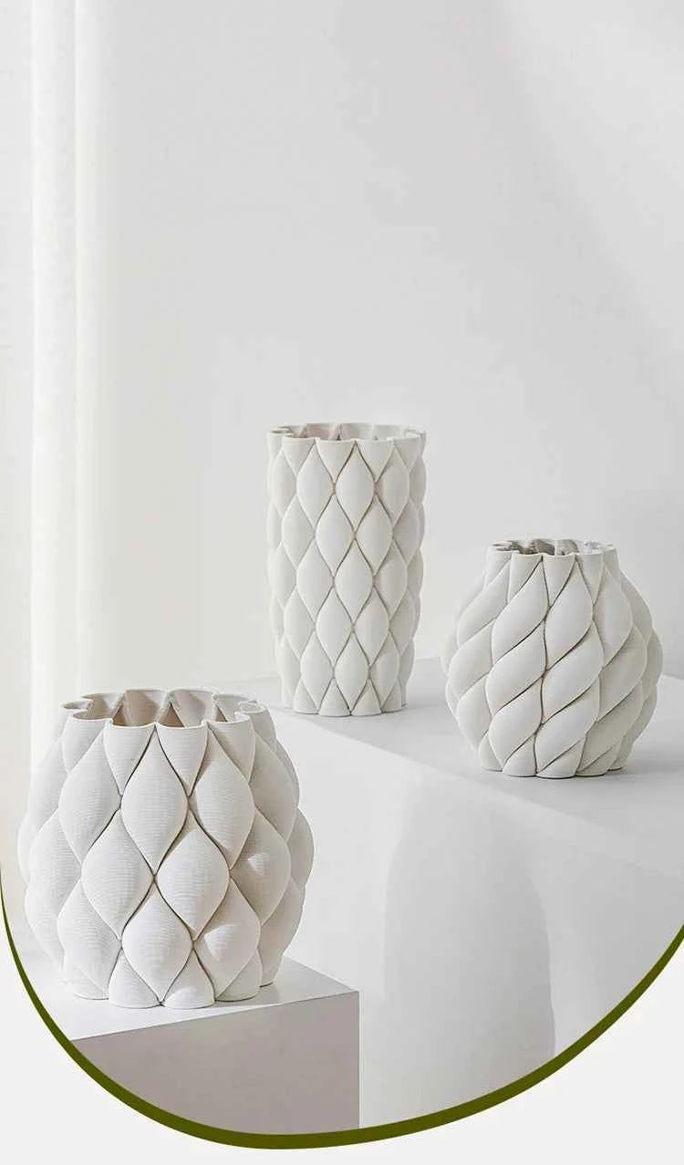 Opal Curve 3D Vase by PurelyhomeDeco
