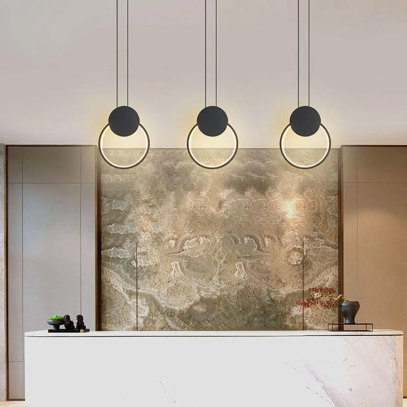 Designer Ring Drop Light by PurelyhomeDeco