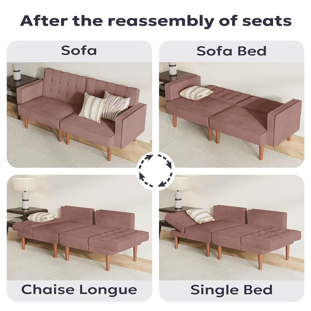 ARCOVA™ Futon Lounge by PurelyhomeDeco