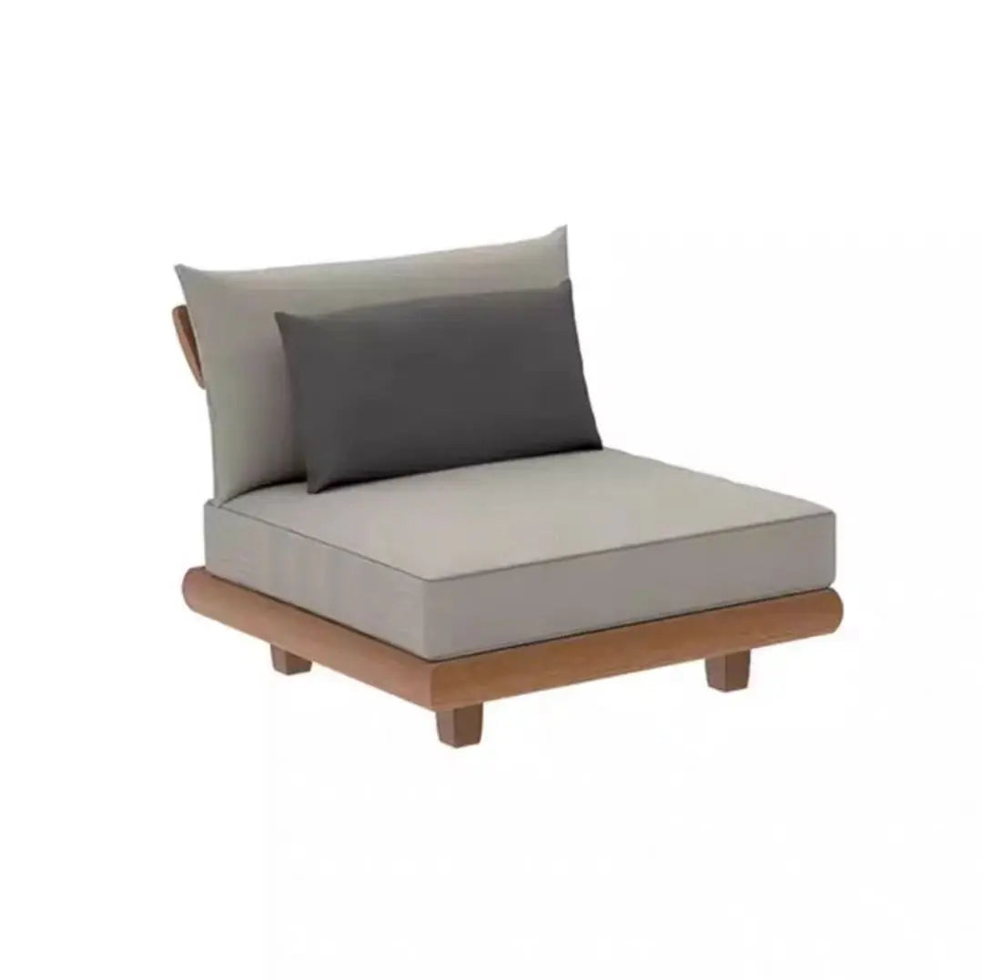 TerraLuxe™ Modular Teak Garden Sofa – Waterproof Luxury Outdoor L-Shaped Lounge Set by PurelyhomeDeco