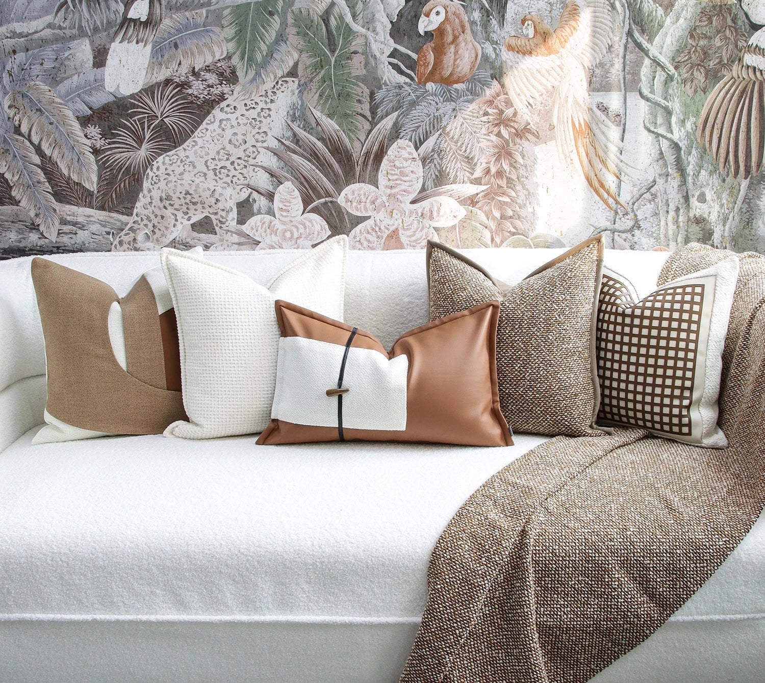 Caffè Aurea Pillow Set by PurelyhomeDeco
