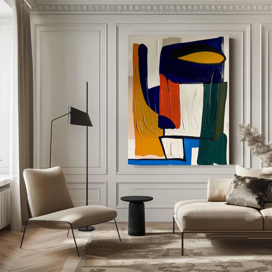 Chromara™ Abstract Canvas Art by PurelyhomeDeco