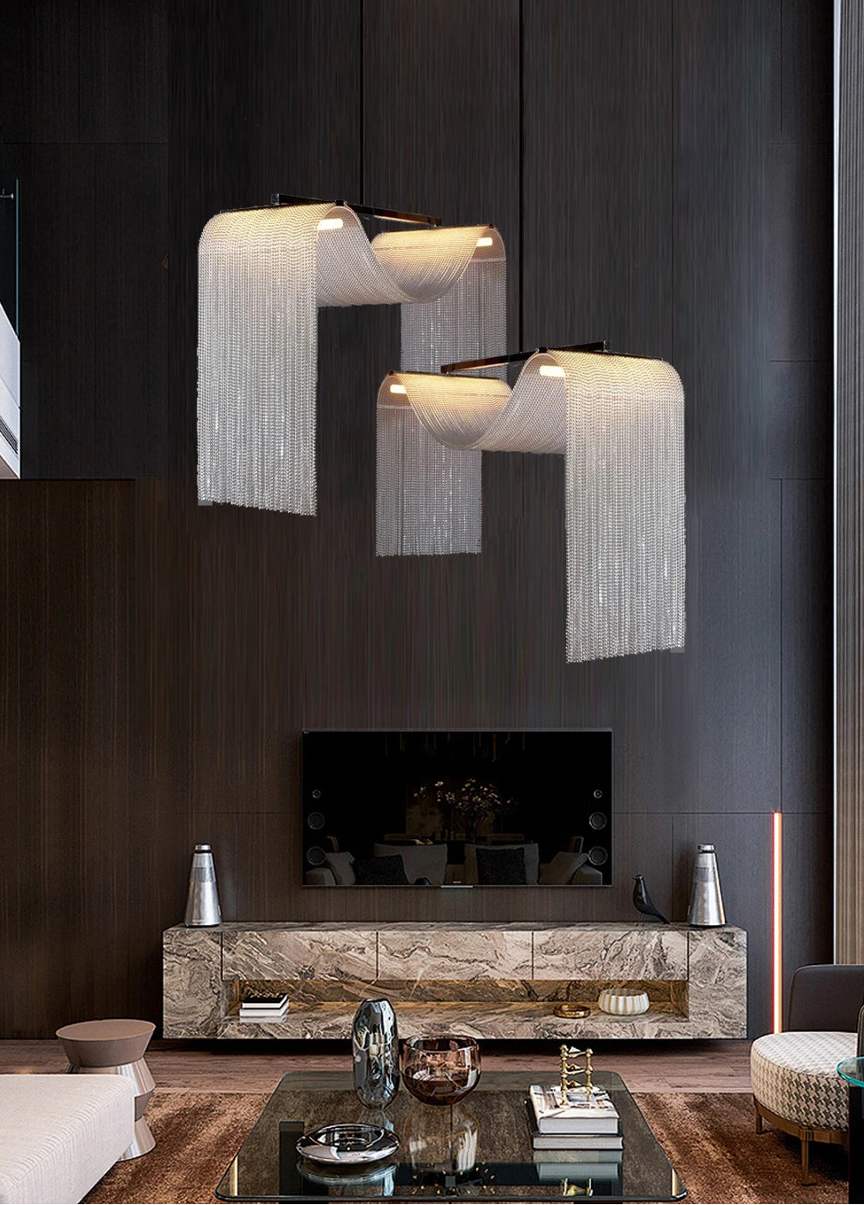 Atria Grand Pendant by PurelyhomeDeco