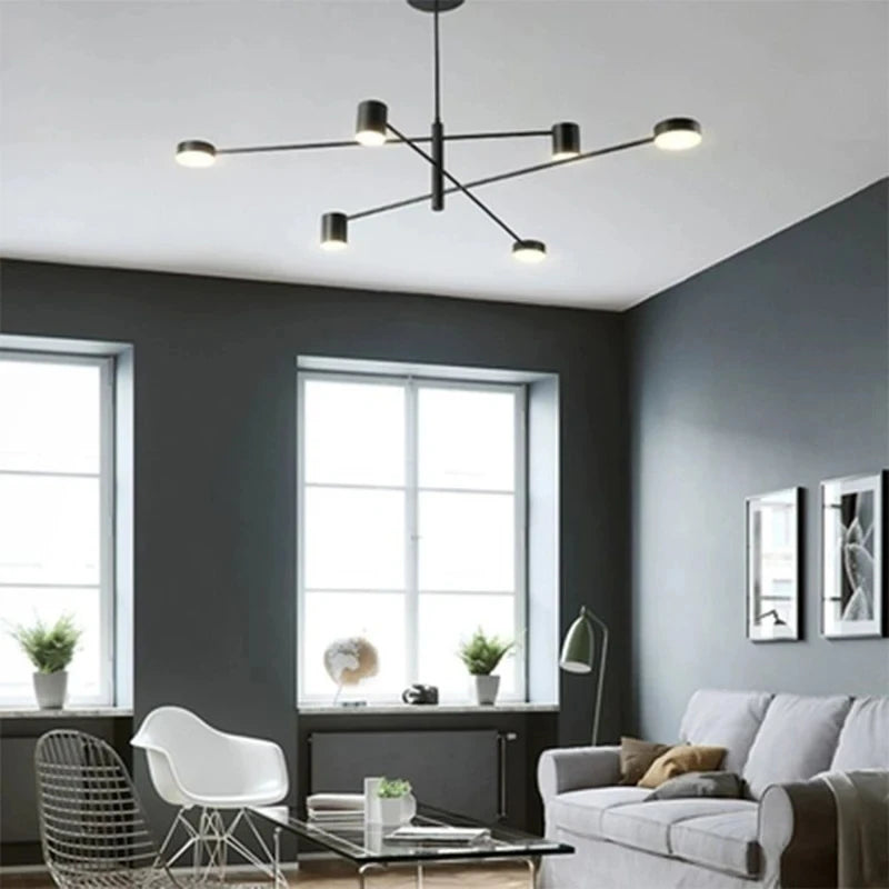 Linea Pivot Chandelier by PurelyhomeDeco