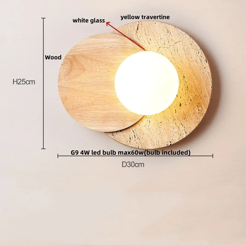 Solin Travertine Light by PurelyhomeDeco