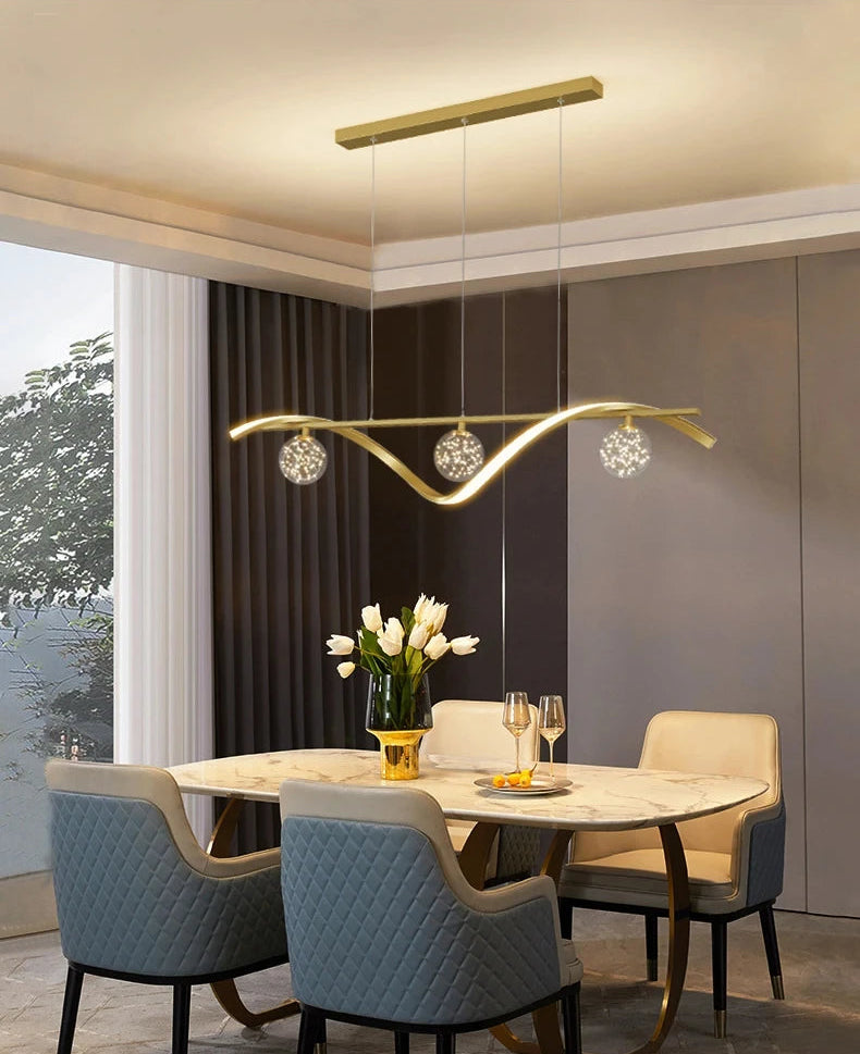 Pearl Drift Chandelier by PurelyhomeDeco