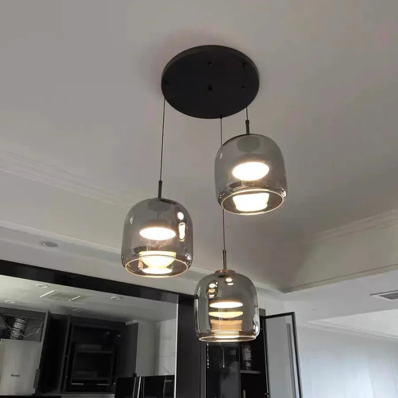 Still Light Glass Pendant by PurelyhomeDeco