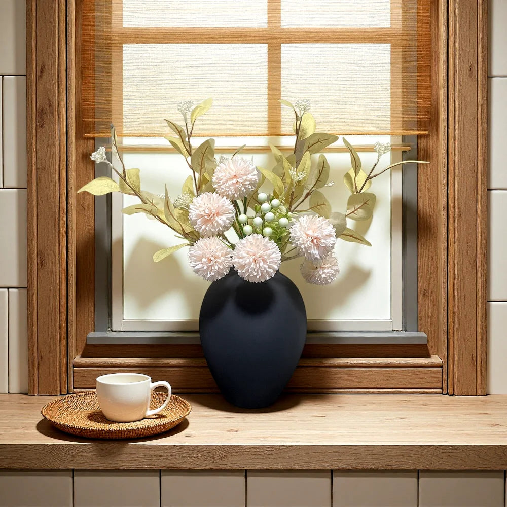 Steel Aura Vase by PurelyhomeDeco