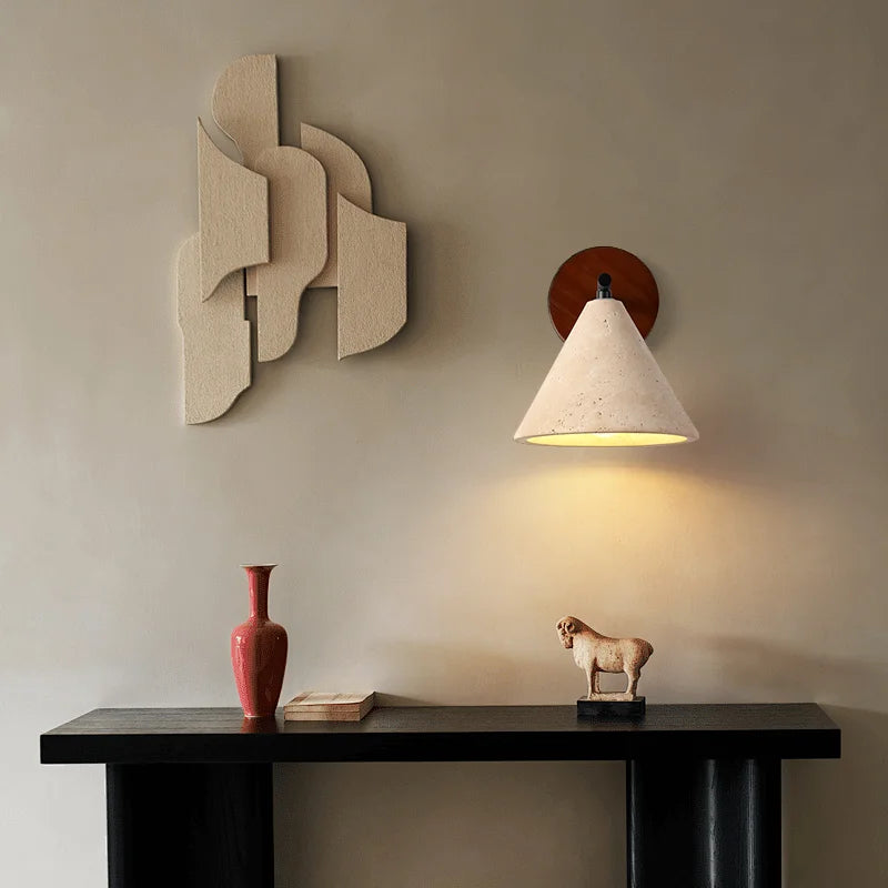 Heritage Travertine Lamp by PurelyhomeDeco