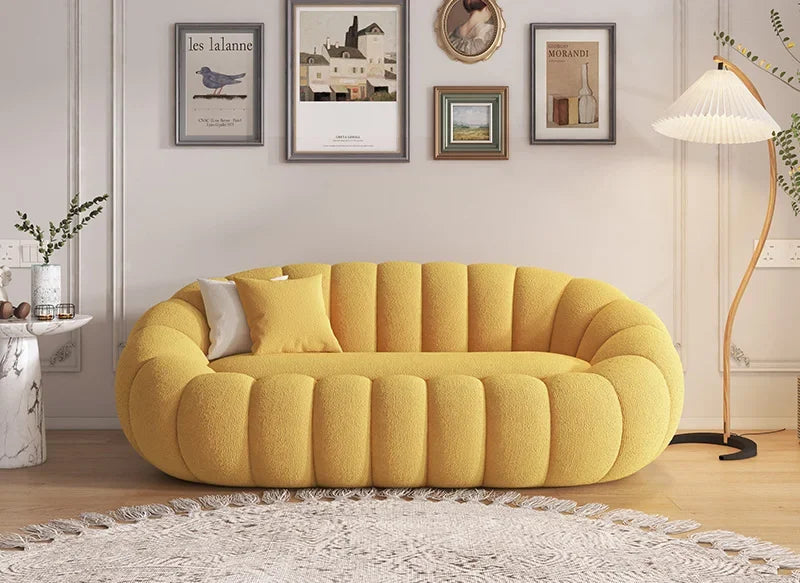 CLOUDKIN™ Pumpkin Sofa by PurelyhomeDeco