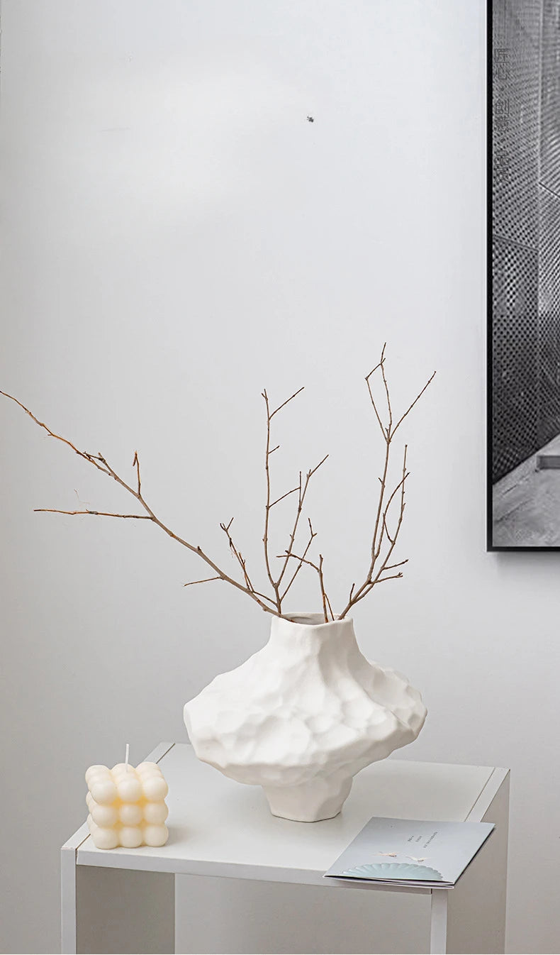 Strata Stone Vase by PurelyhomeDeco