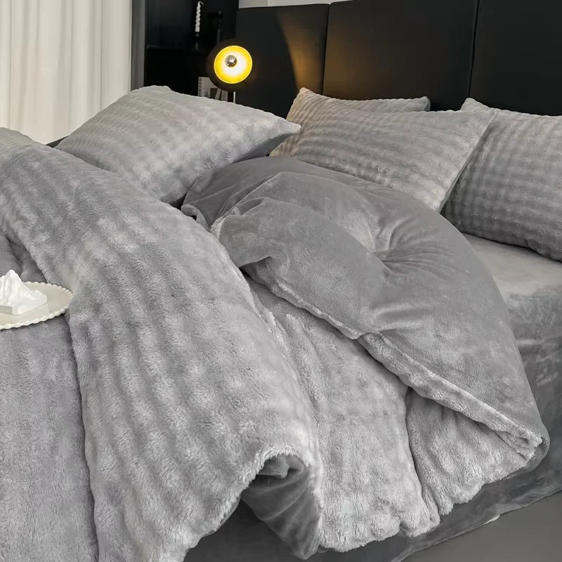 Arctic Plush Duvet by PurelyhomeDeco