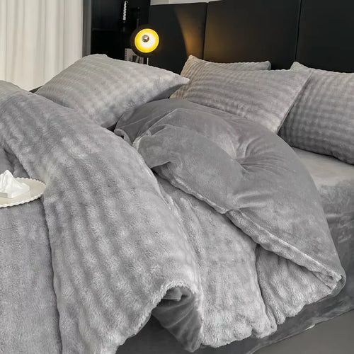 Arctic Plush Duvet by PurelyhomeDeco