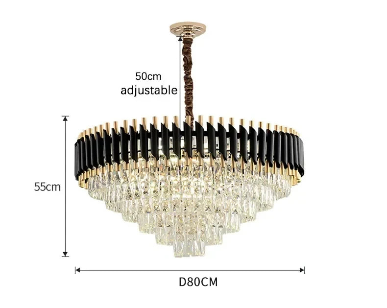Nova Crystal Pendant Lamp by PurelyhomeDeco