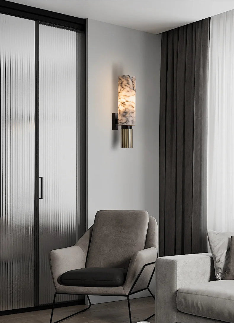 Alabaster Aura Lamp by PurelyhomeDeco