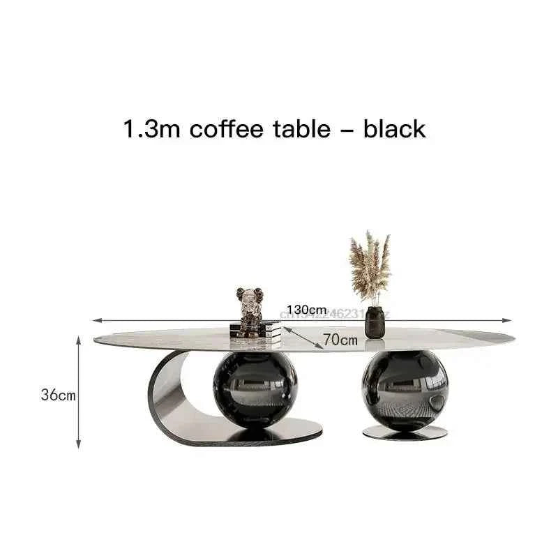 Alba Scultura™ – Designer Irregular White Marble Coffee Table by PurelyhomeDeco