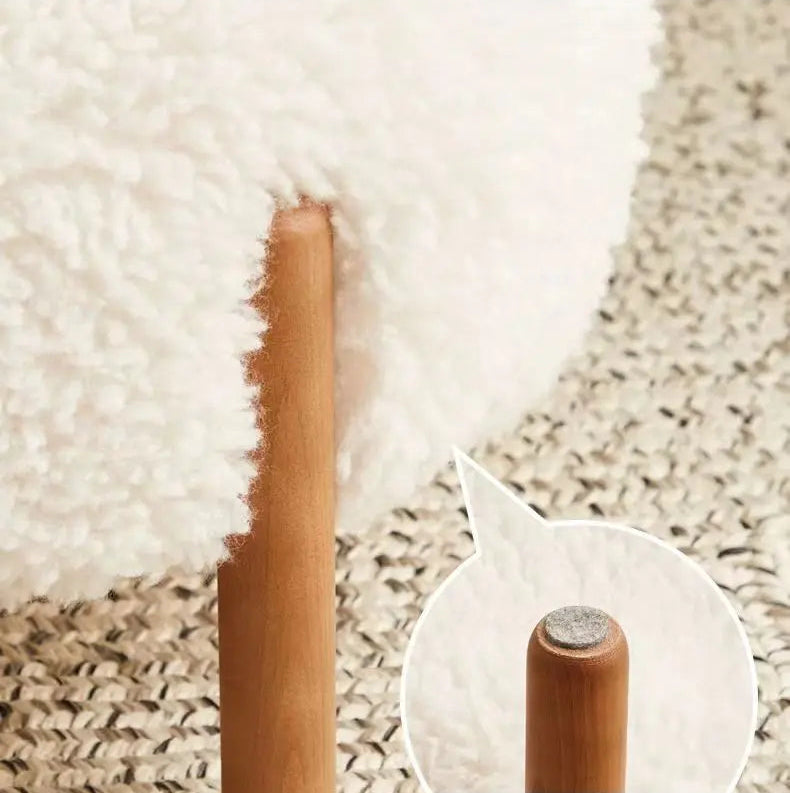 NEOFA™ Elegant Interior Stool | Soft Minimalist Repose-Pieds by PurelyhomeDeco