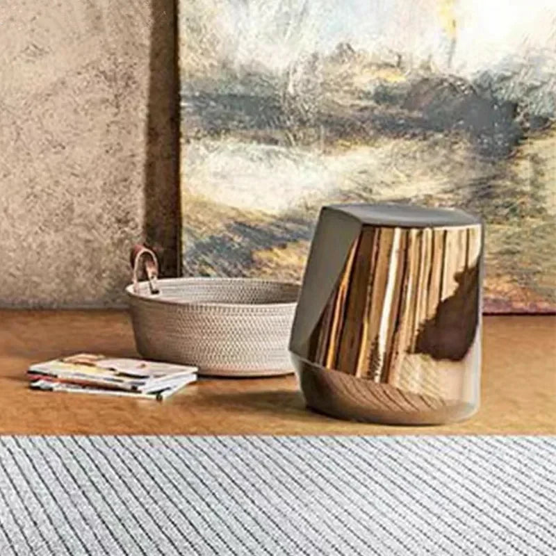 AUREA SOTTILE™ Italian Slim Gold Side Table by PurelyhomeDeco