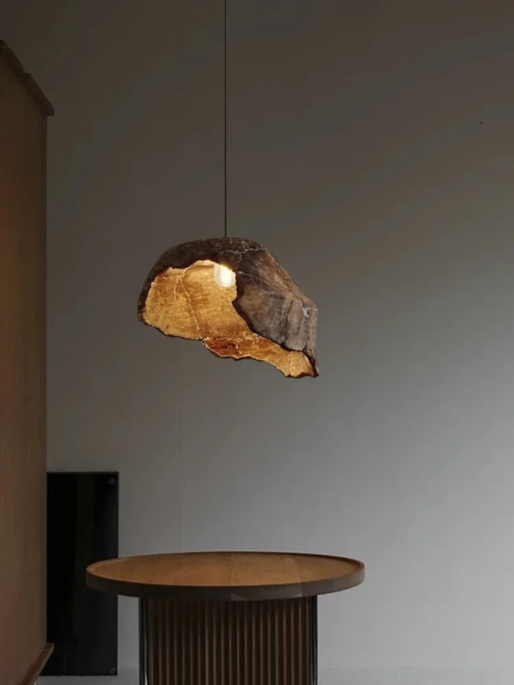 Lotus Zen™ Wabi-Sabi Pendant Lamp – Japanese Retro Hanging Light for Guesthouse & Zen Interior Decor by PurelyhomeDeco