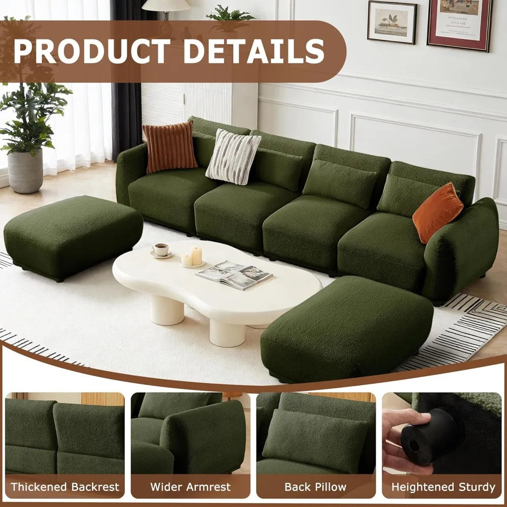 TITANO U-SHAPE™ Sofa by PurelyhomeDeco